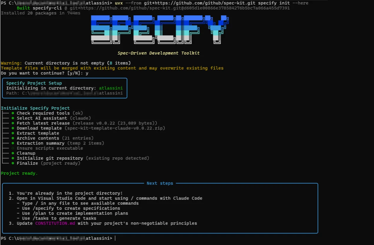 Github Spec Kit screenshot 4