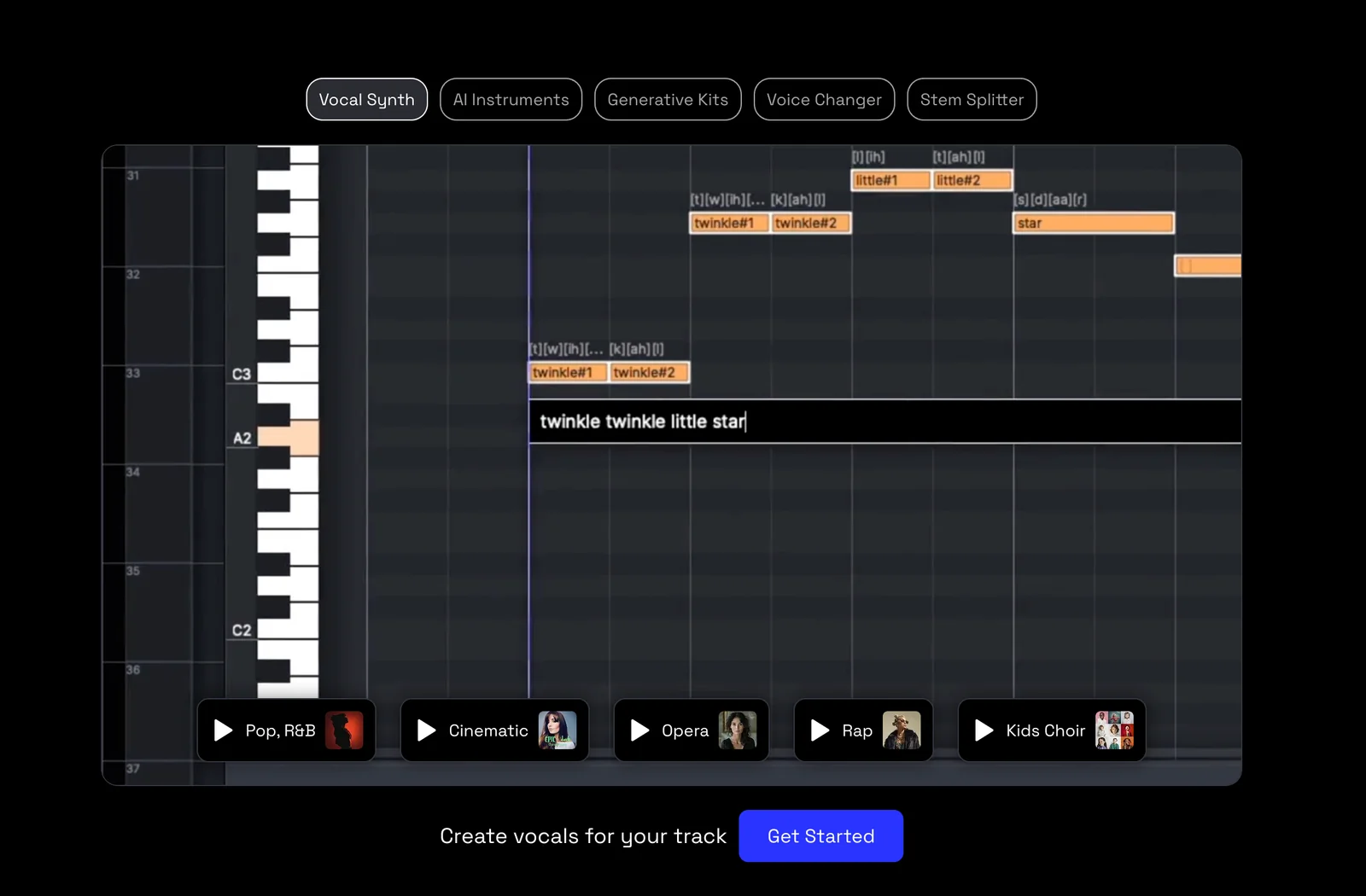ACE Studio 2.0 screenshot 2