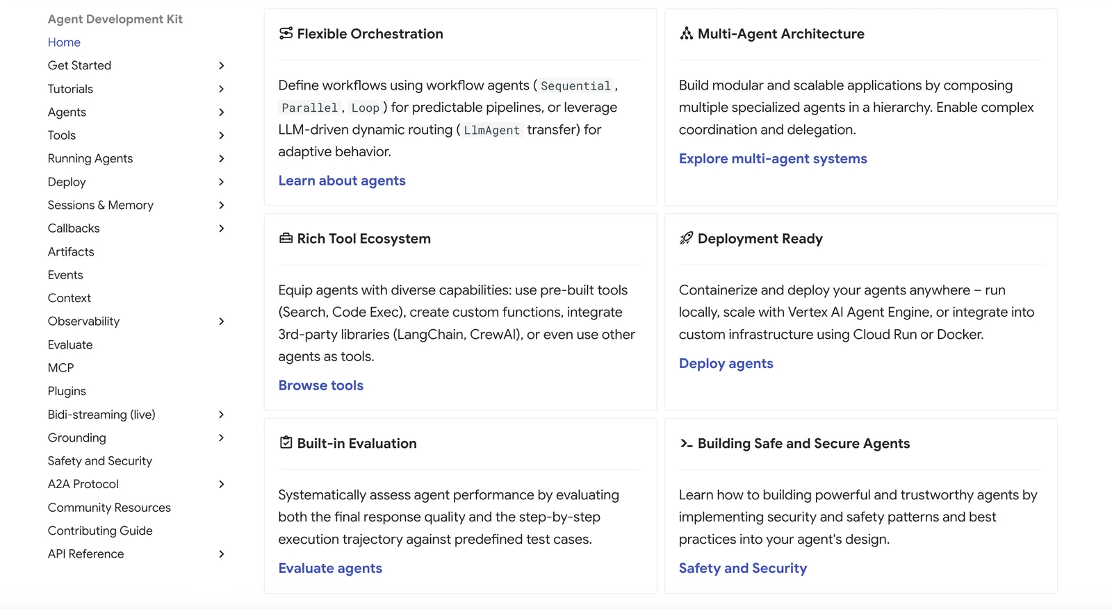 Google Agent Development Kit screenshot 2