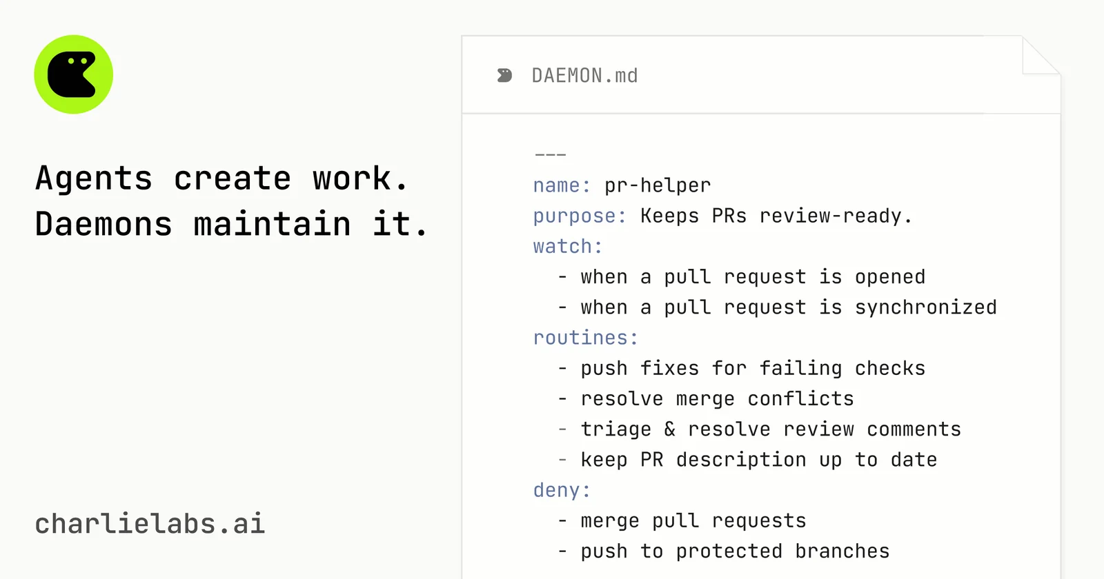 Daemons by Charlie Labs screenshot 1