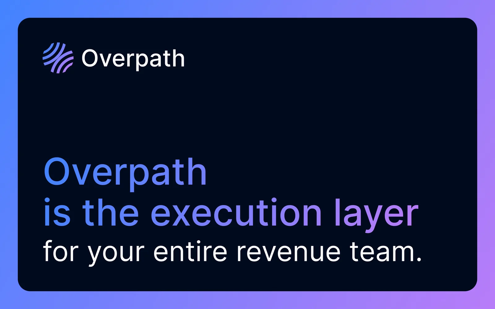Overpath screenshot 1