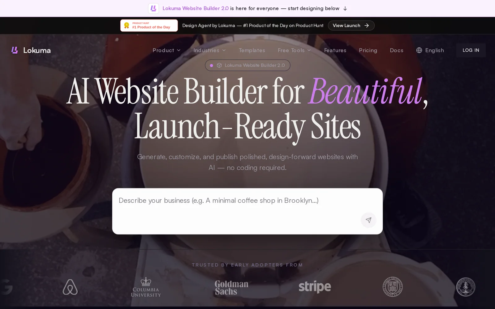 Agentic Website Builder 2.0 by Lokuma screenshot 1