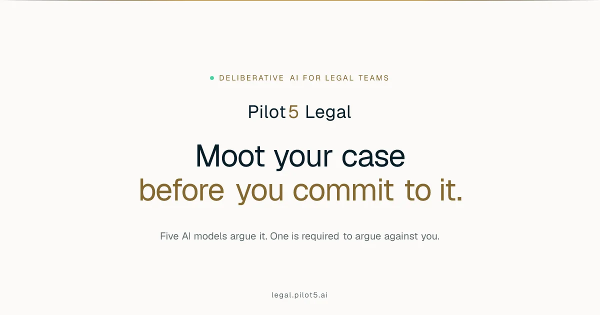 Pilot5 Legal screenshot 1