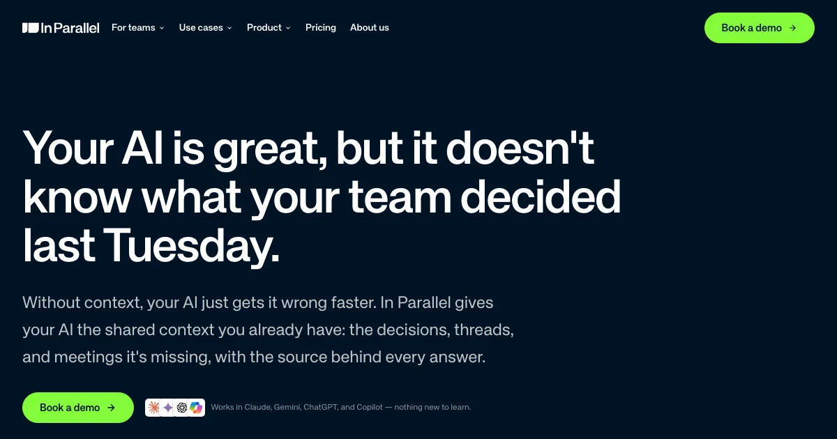 In Parallel MCP screenshot 1