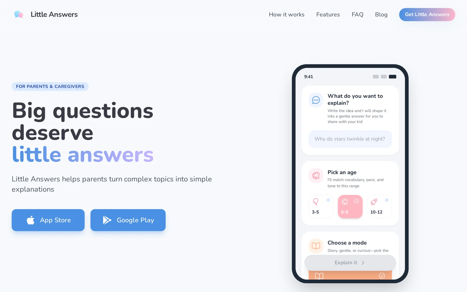 Little Answers screenshot 1
