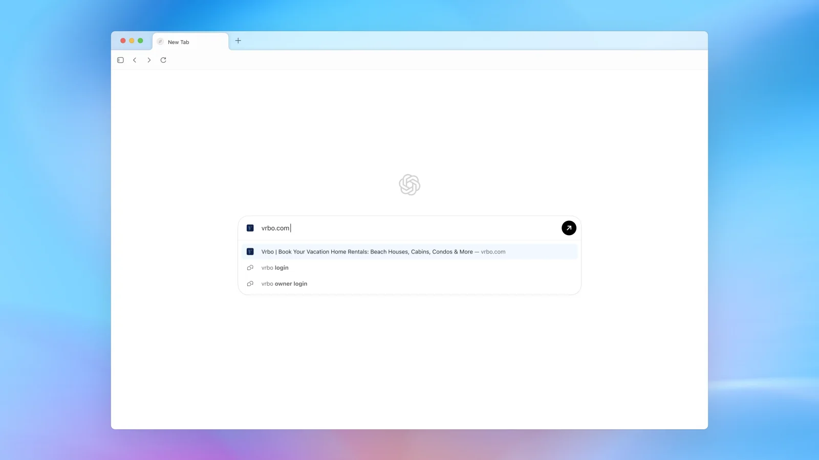 ChatGPT Atlas screenshot 2