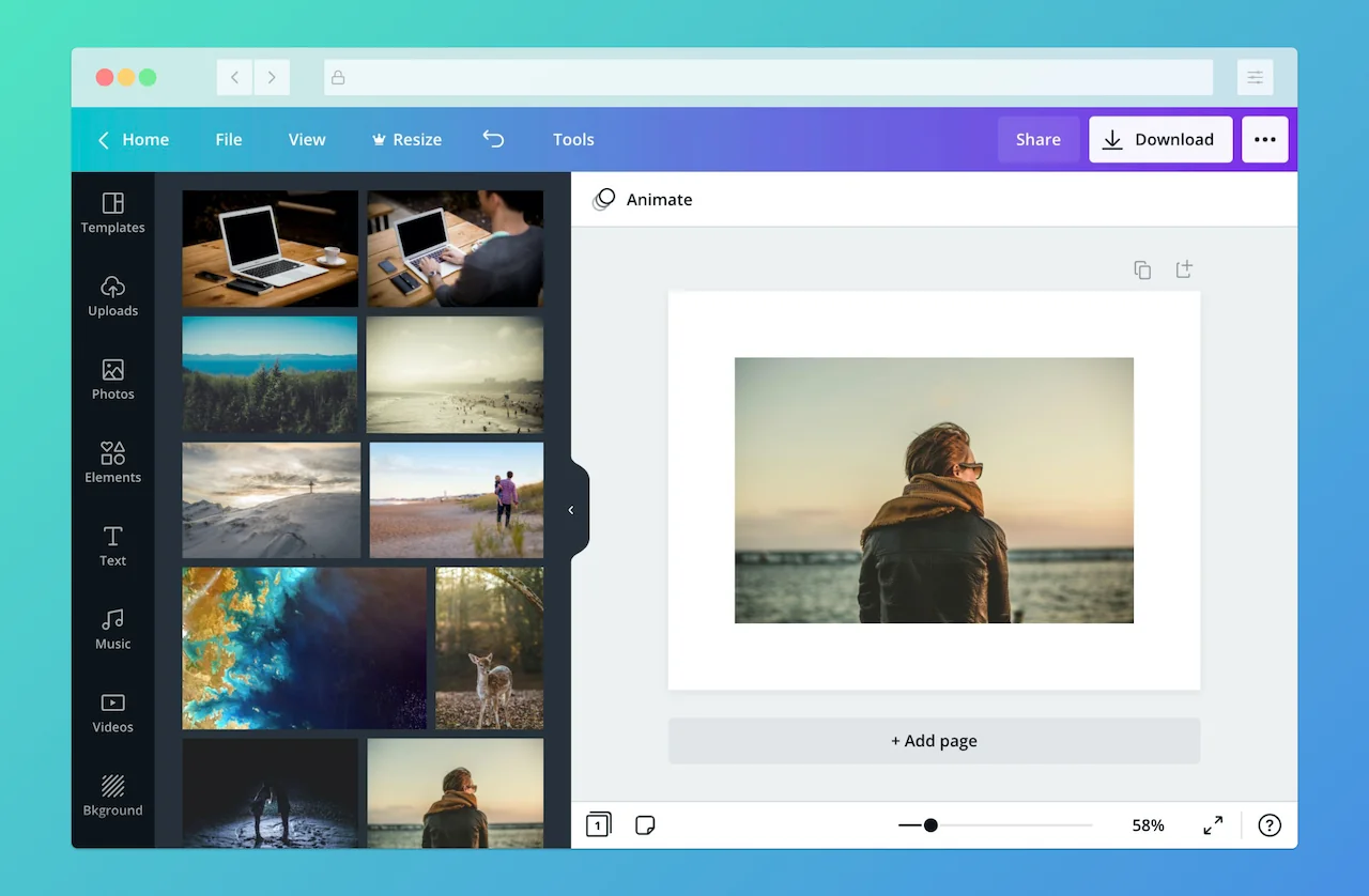 Canva screenshot 3