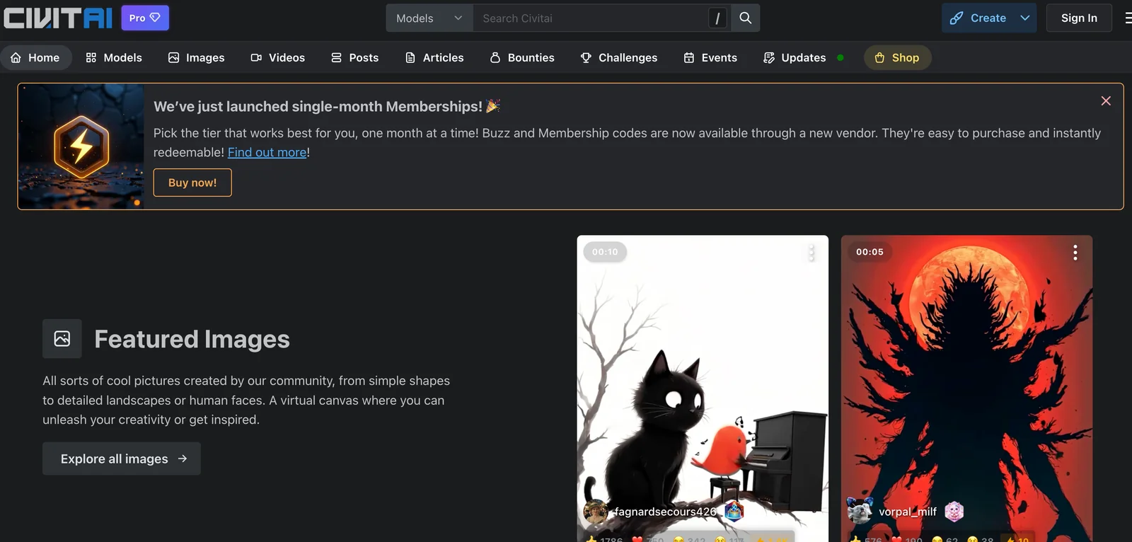 CIVITAI screenshot 1