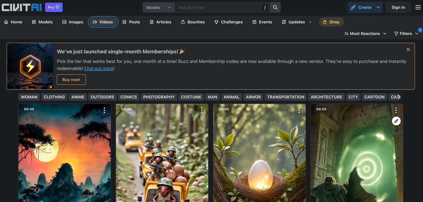 CIVITAI screenshot 4