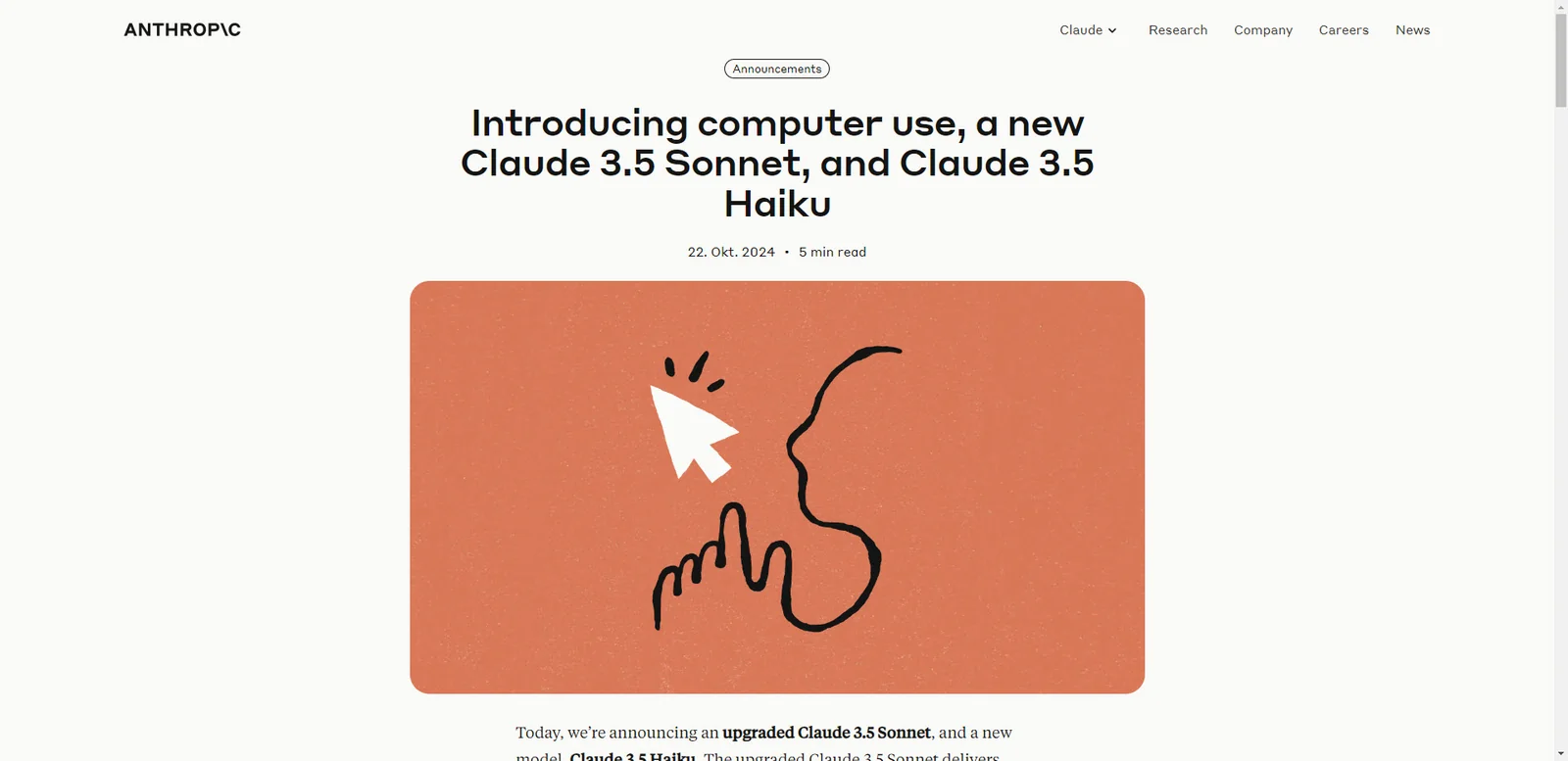 Claude 3.5 Sonnet screenshot 1