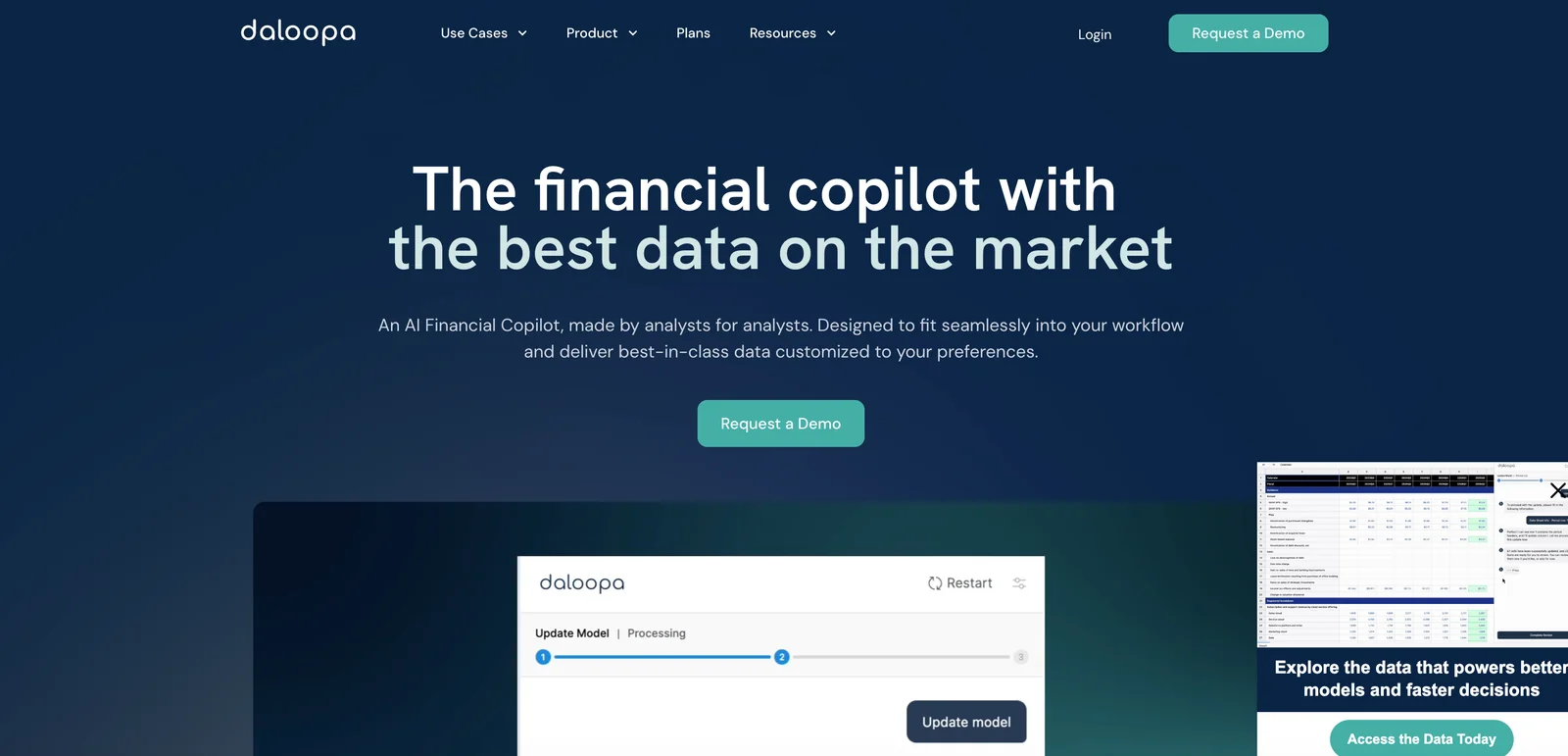 Daloopa screenshot 1