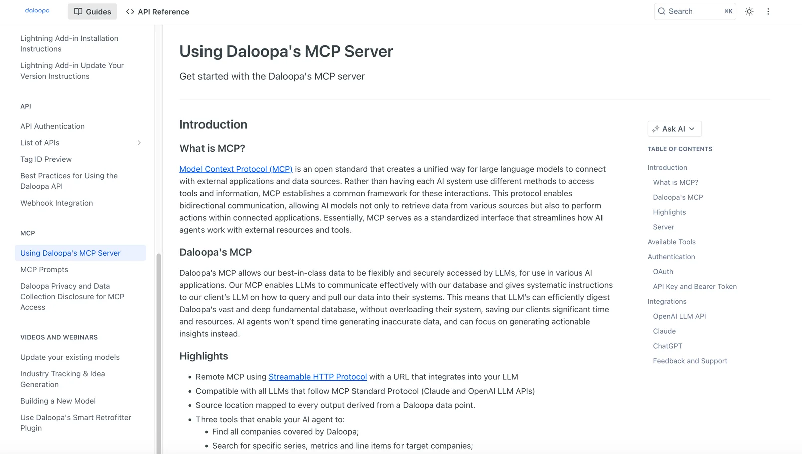 Daloopa screenshot 3