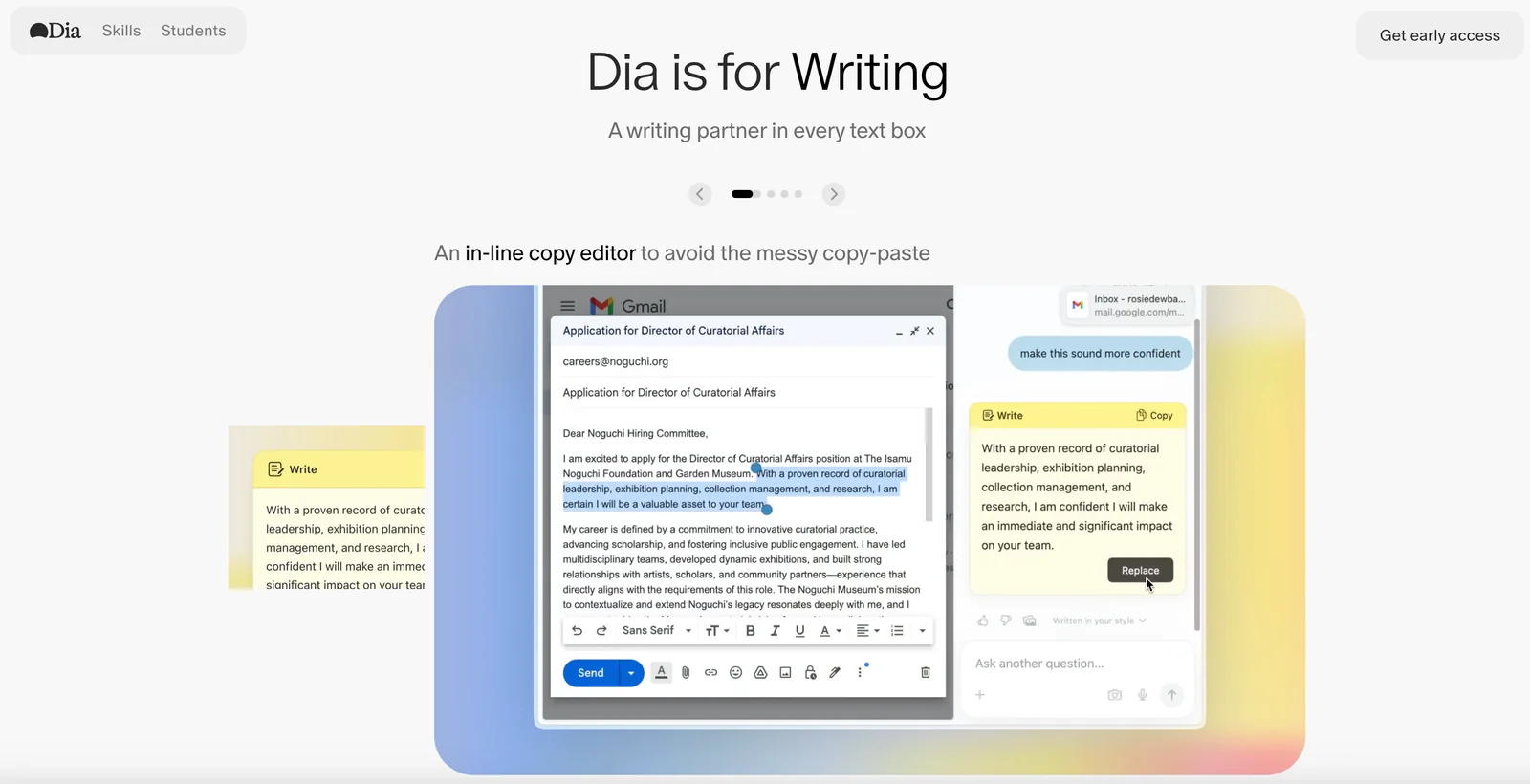 Dia Browser screenshot 1