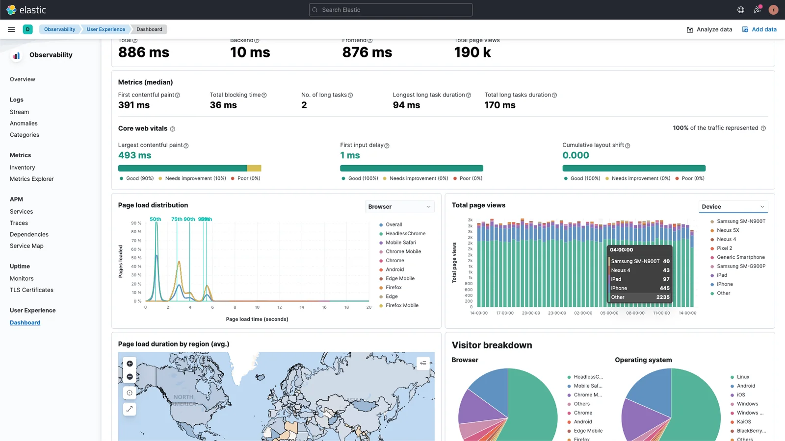 Elastic screenshot 2