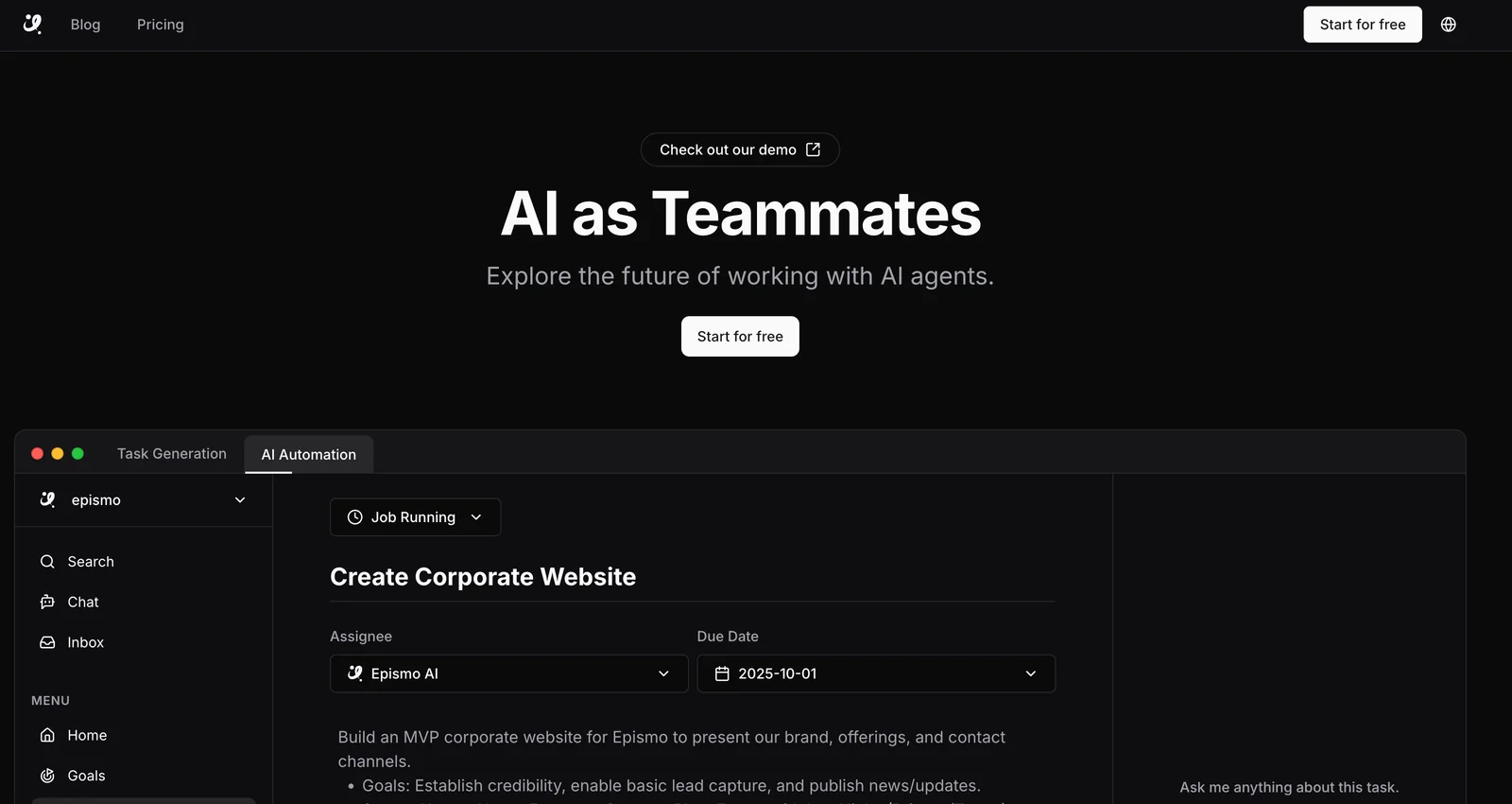 Epismo: Kickoff Agent screenshot 1