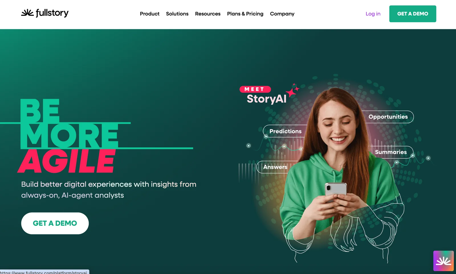 Fullstory screenshot 1