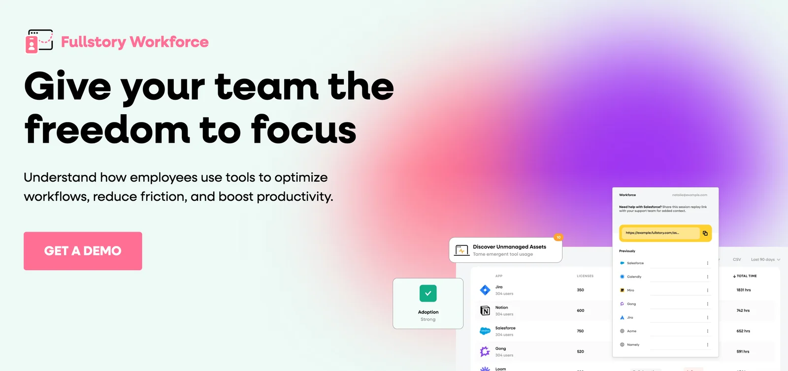 Fullstory screenshot 4