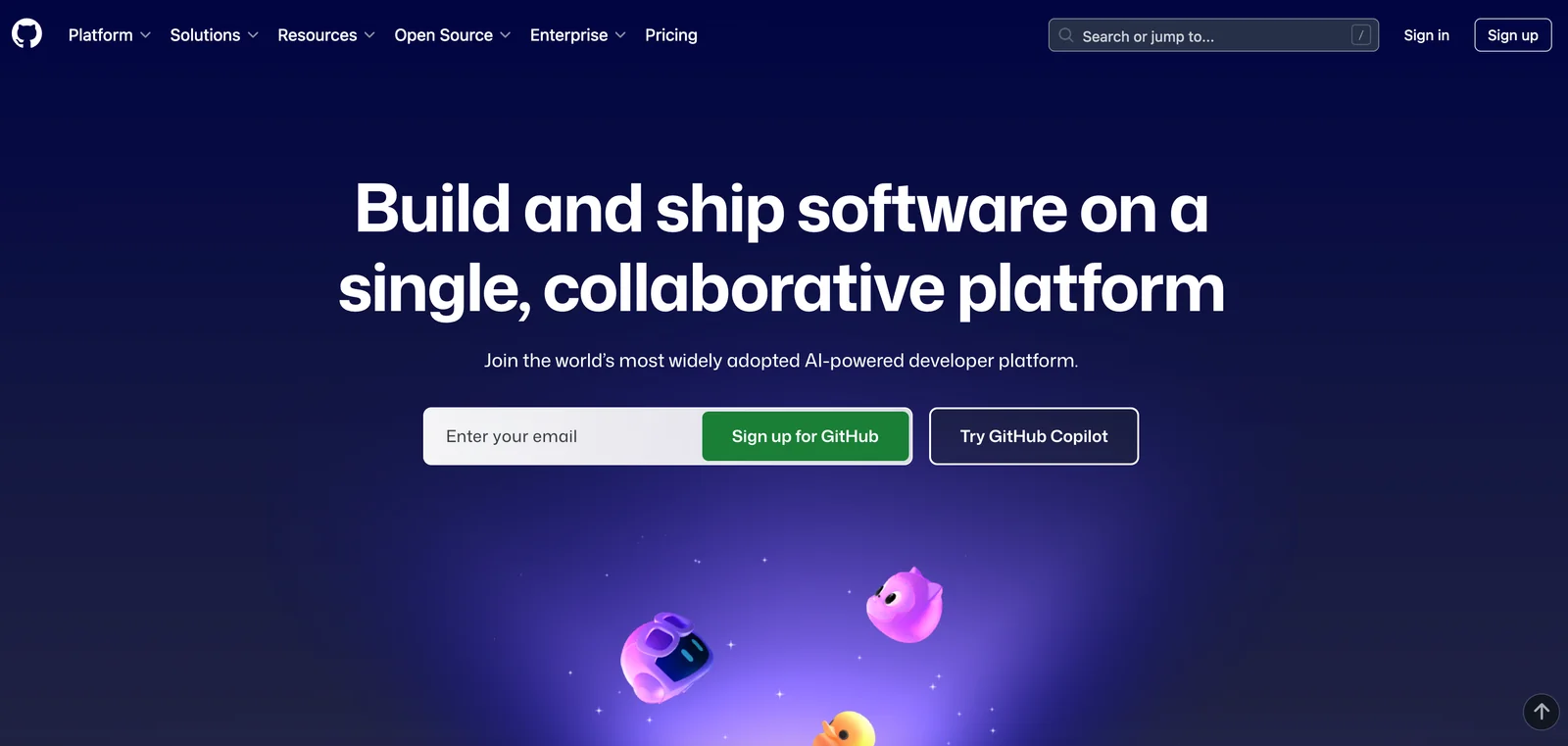 GitHub screenshot 1