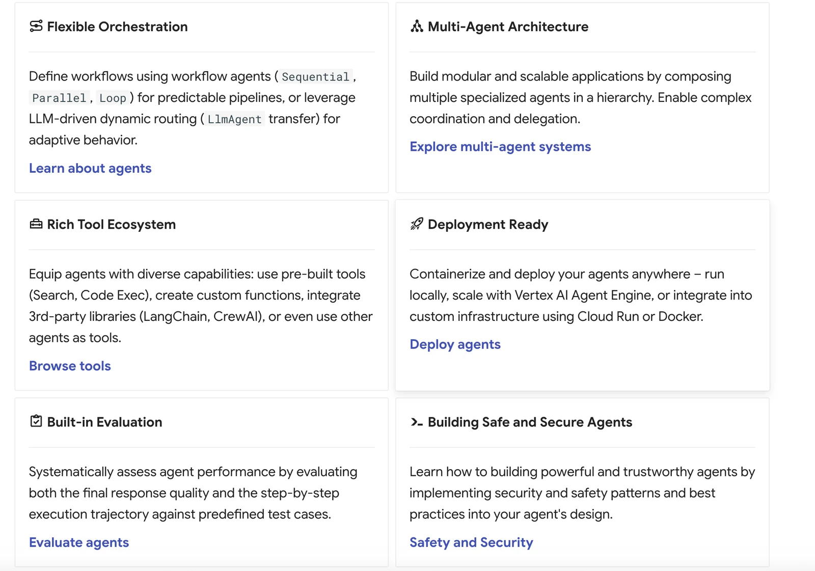 Google Agent Development Kit screenshot 2