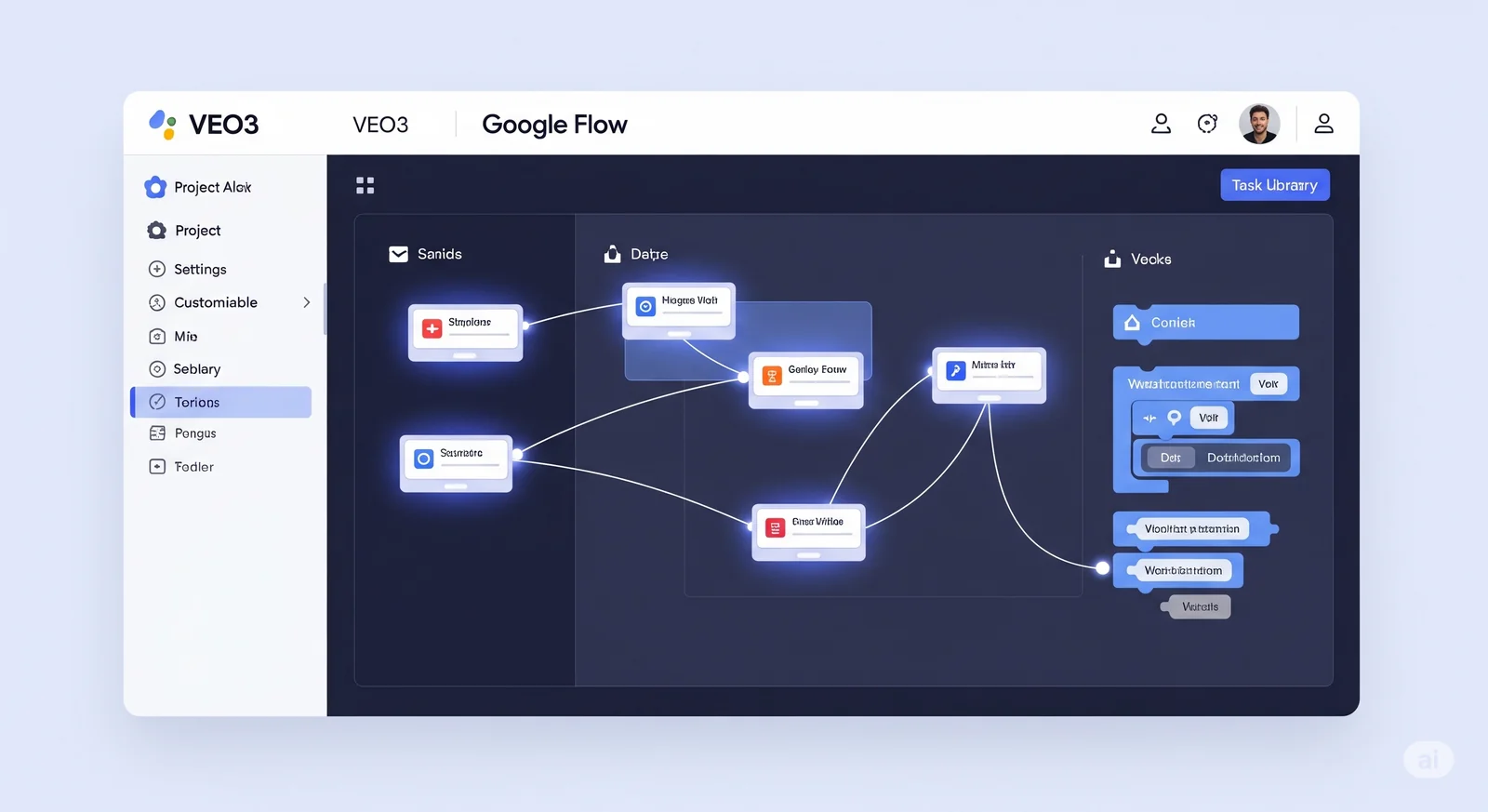 Google Flow screenshot 2