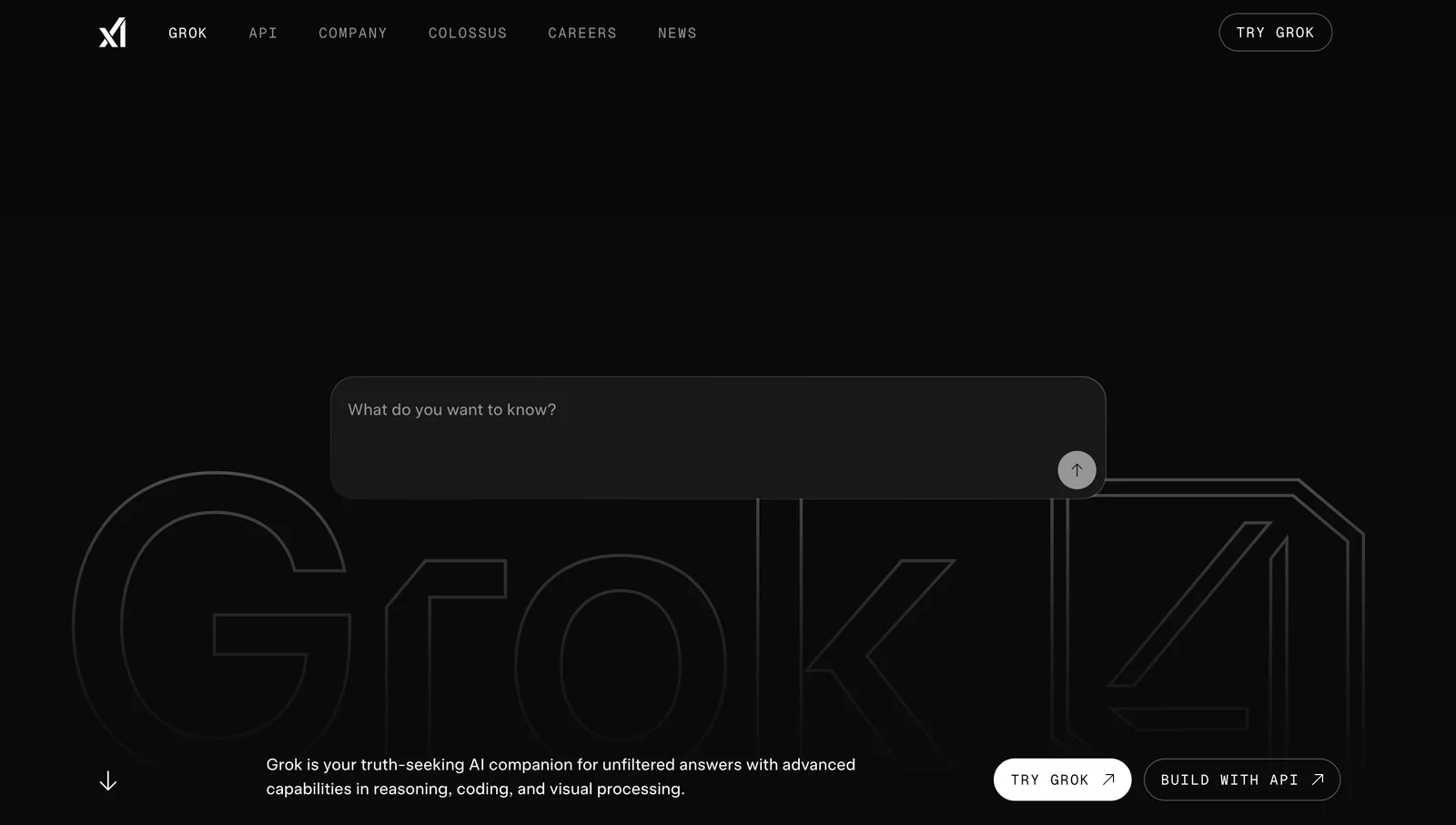 Grok screenshot 1
