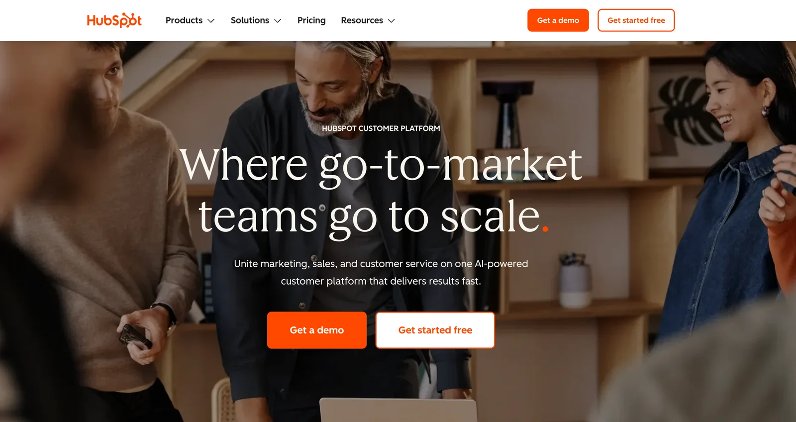 HubSpot screenshot 1