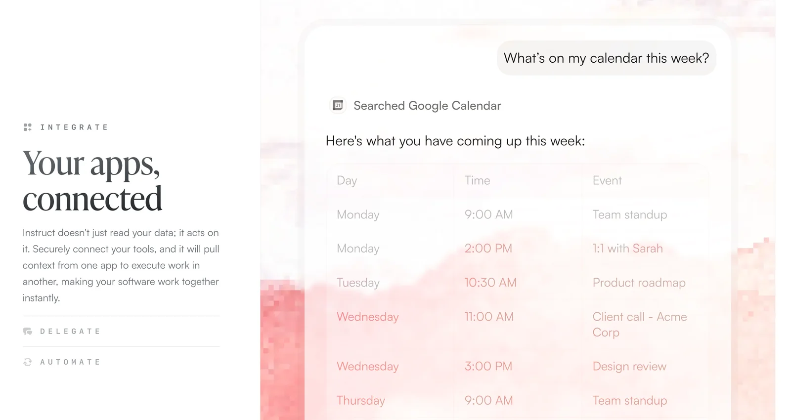 Instruct 2.5 screenshot 2