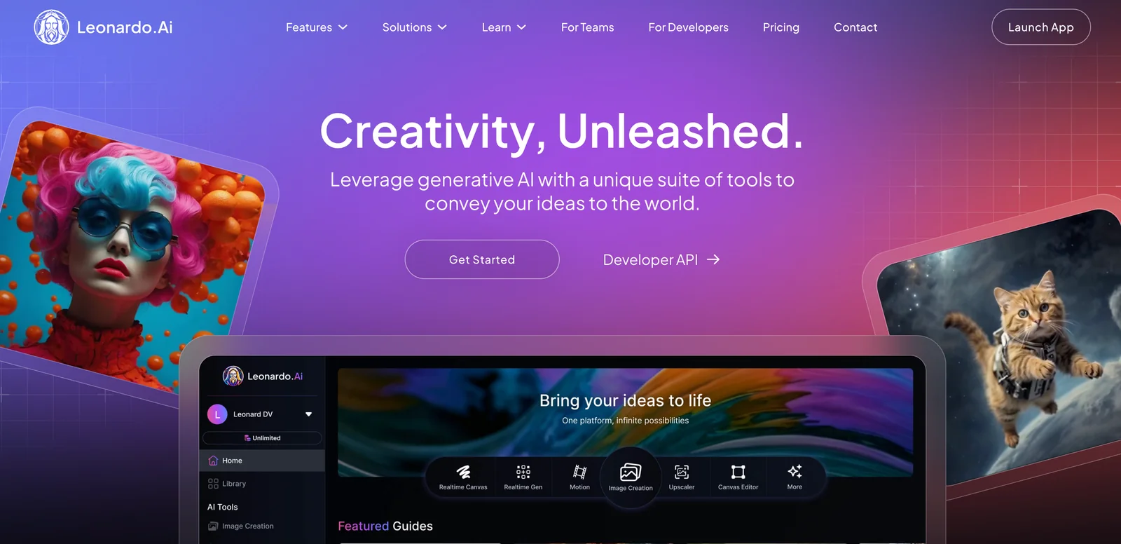Leonardo AI screenshot 1
