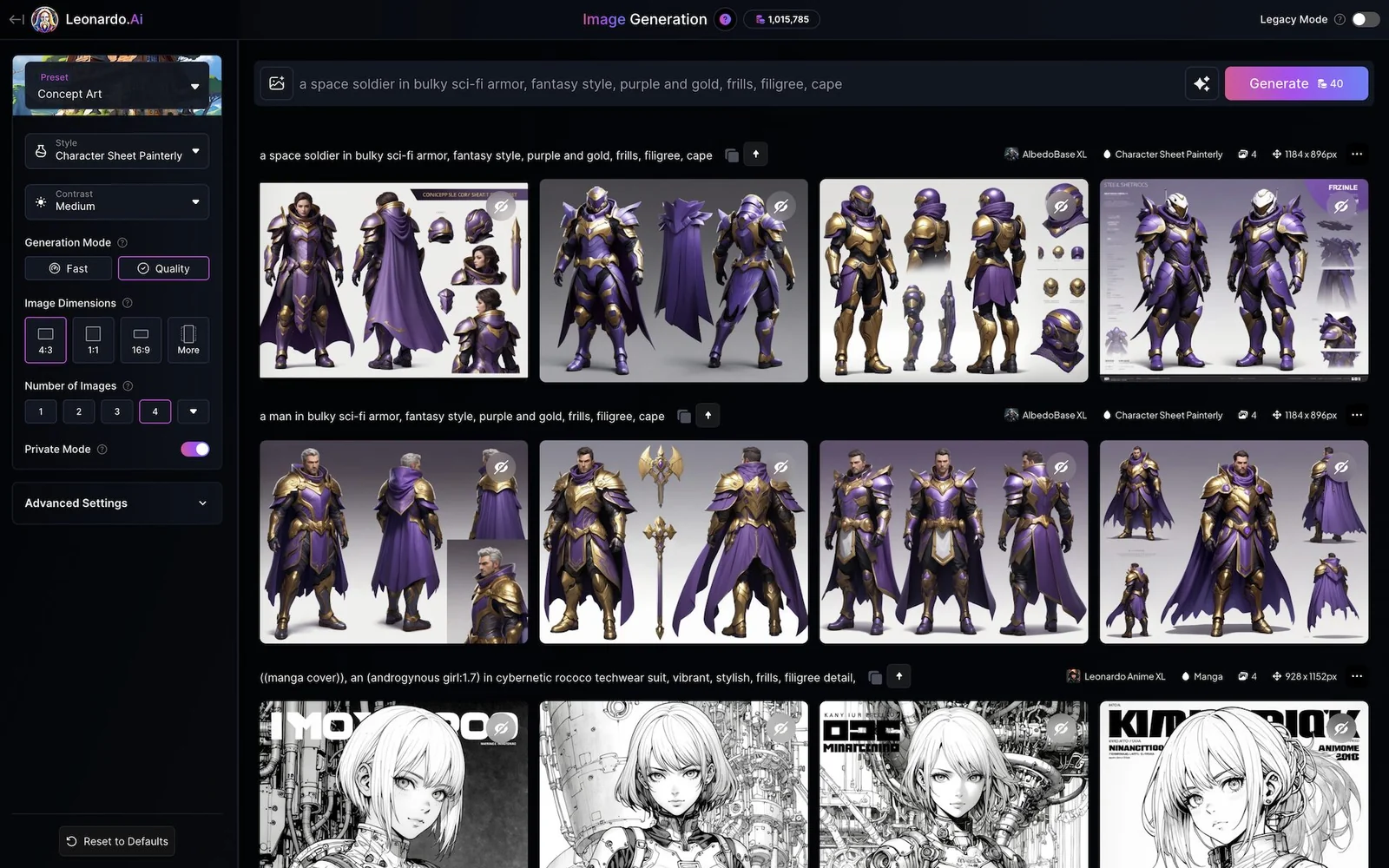 Leonardo AI screenshot 4