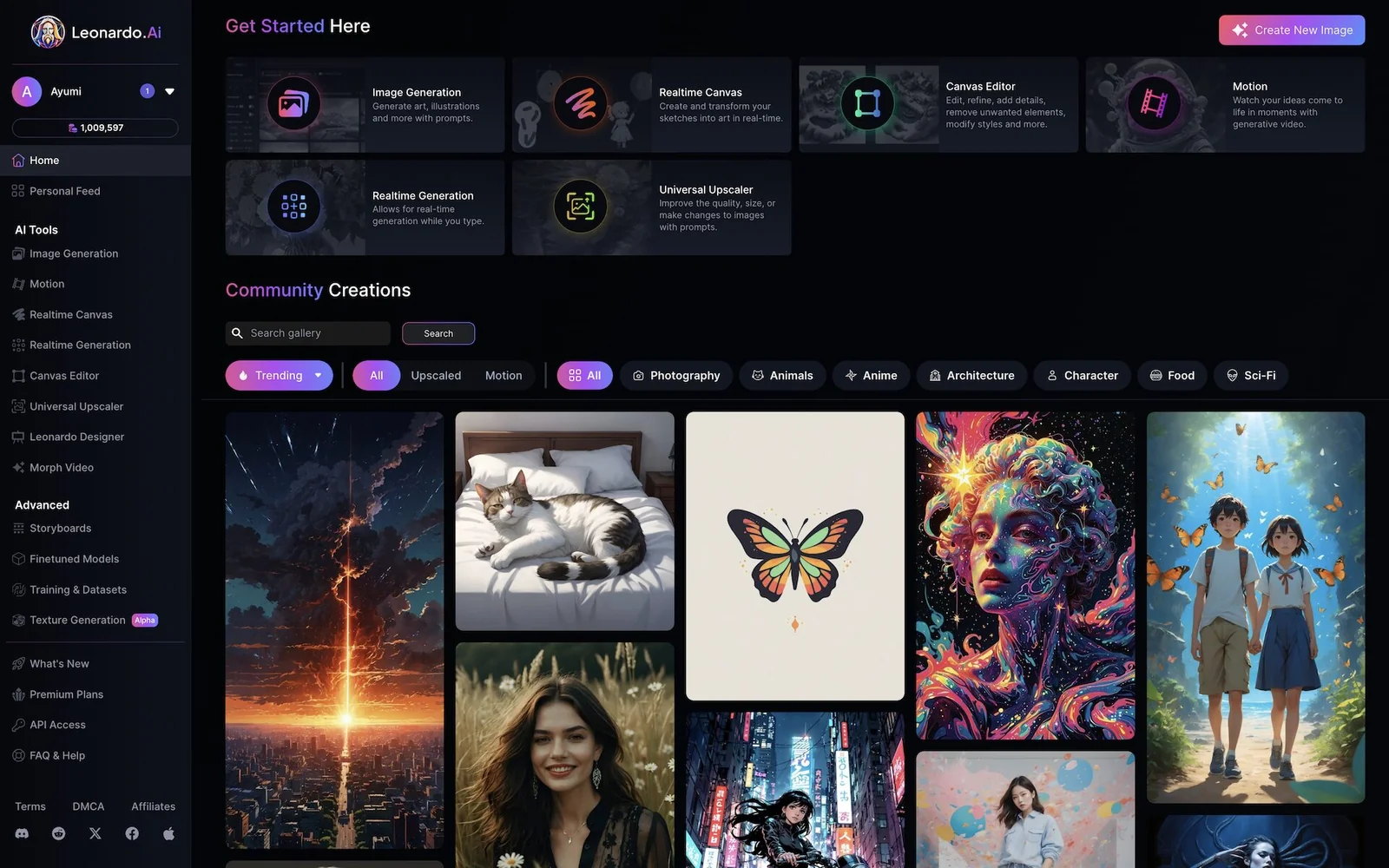 Leonardo AI screenshot 3
