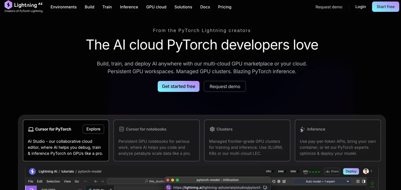 Lightning AI screenshot 1