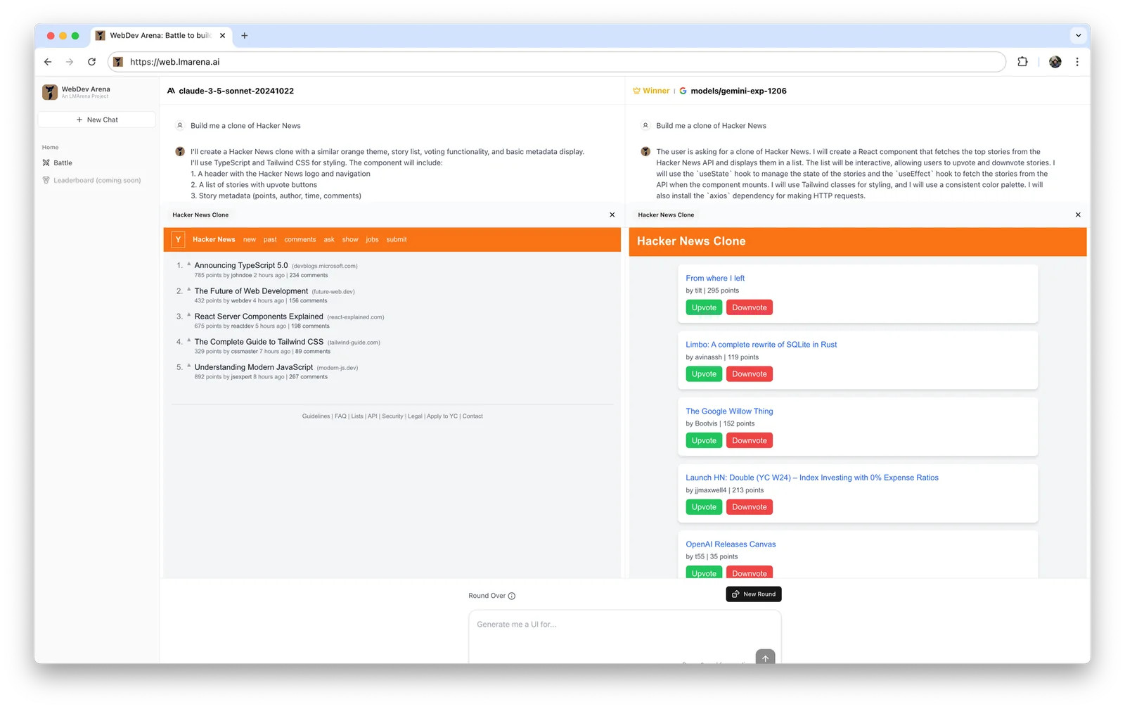 LMArena screenshot 3