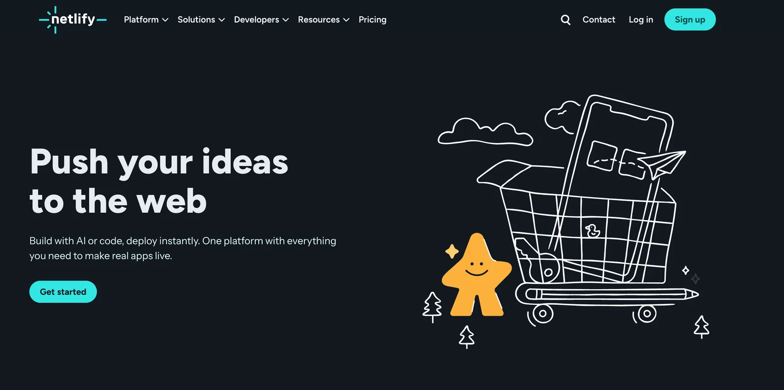 Netlify screenshot 1