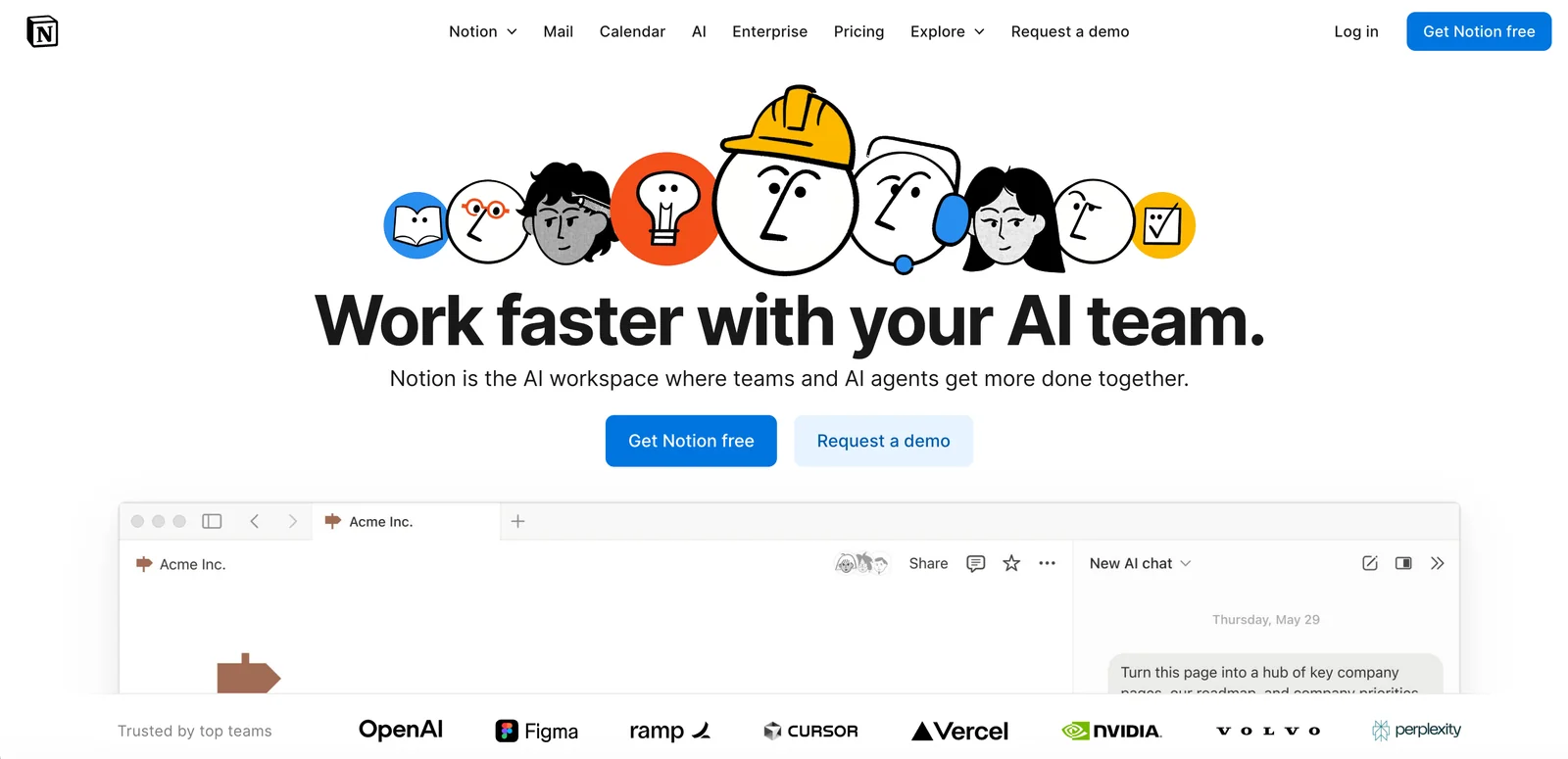 Notion screenshot 1