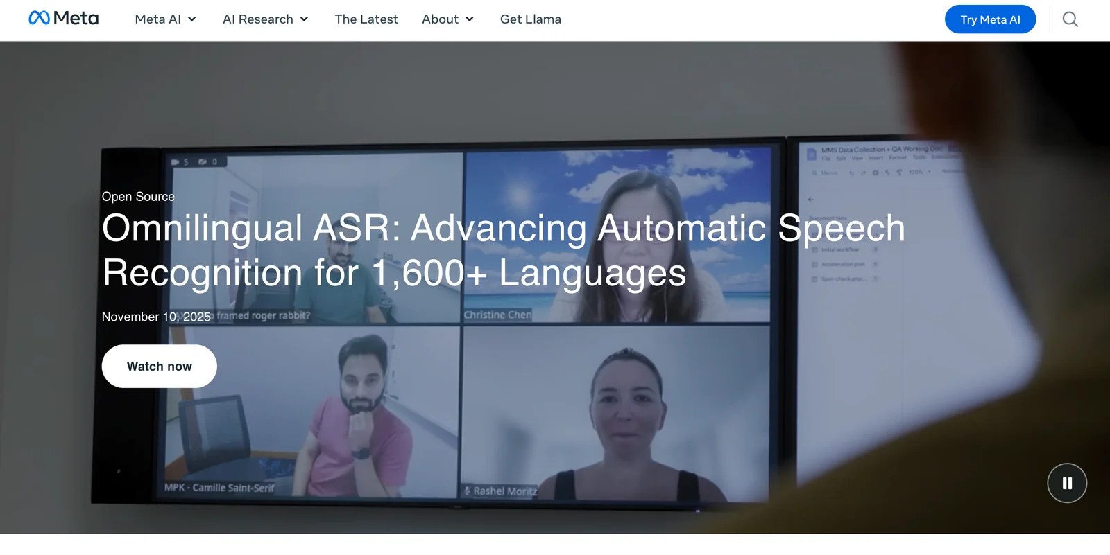 Omnilingual ASR screenshot 1