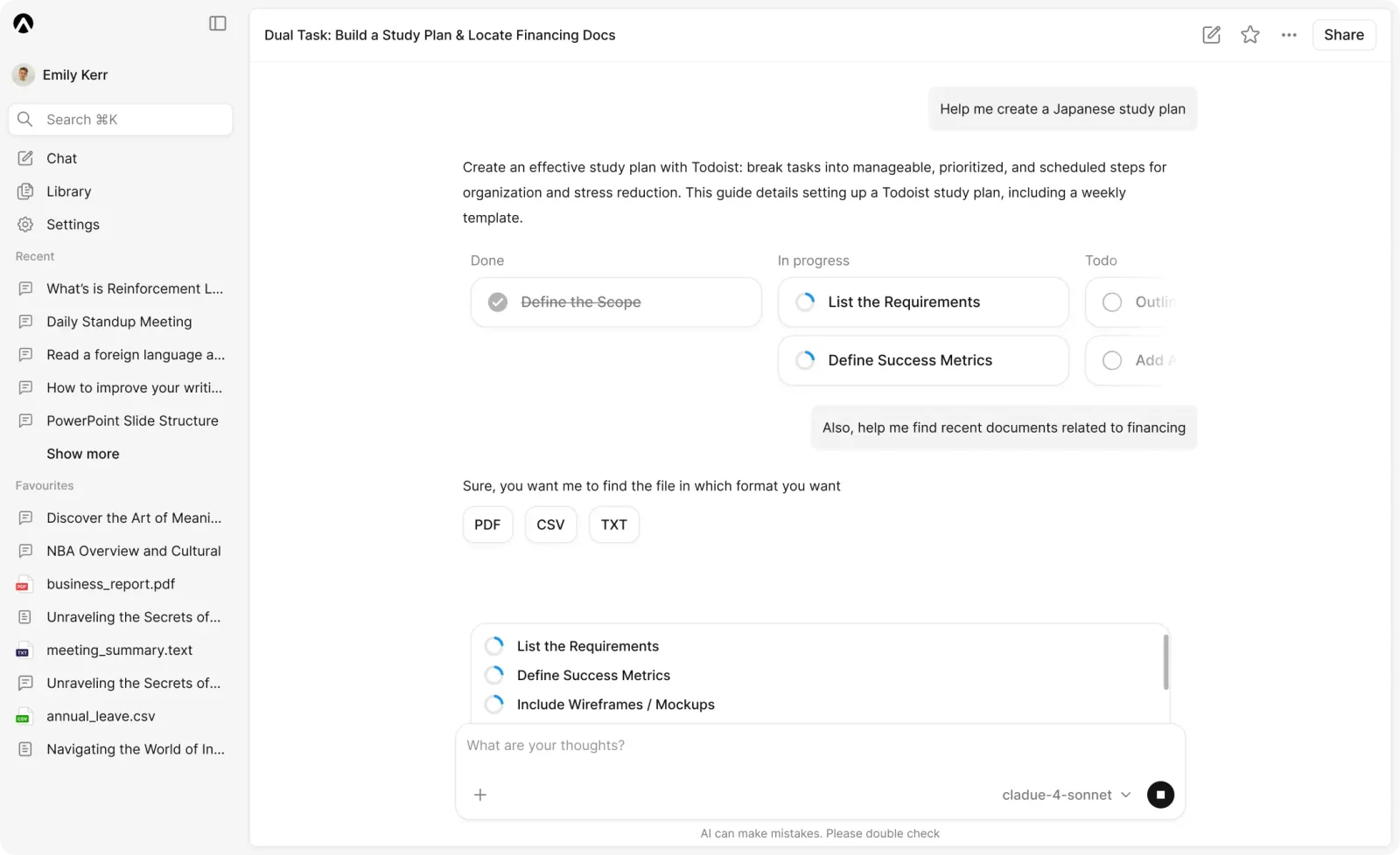 OpenAgent screenshot 2
