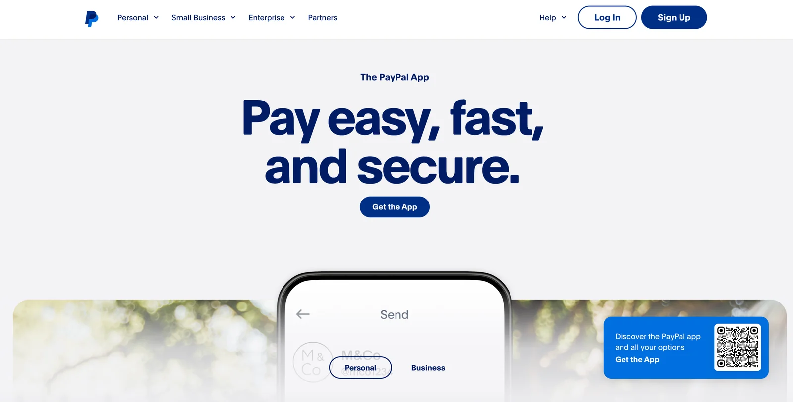 PayPal screenshot 1