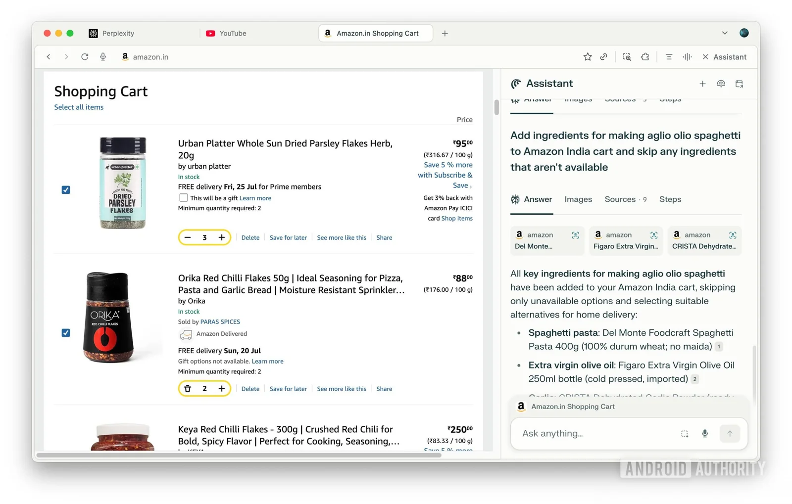 Comet Browser screenshot 5