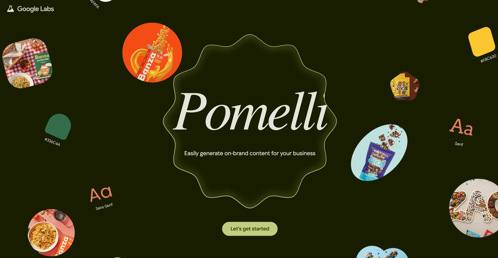 Google Pomelli screenshot 1