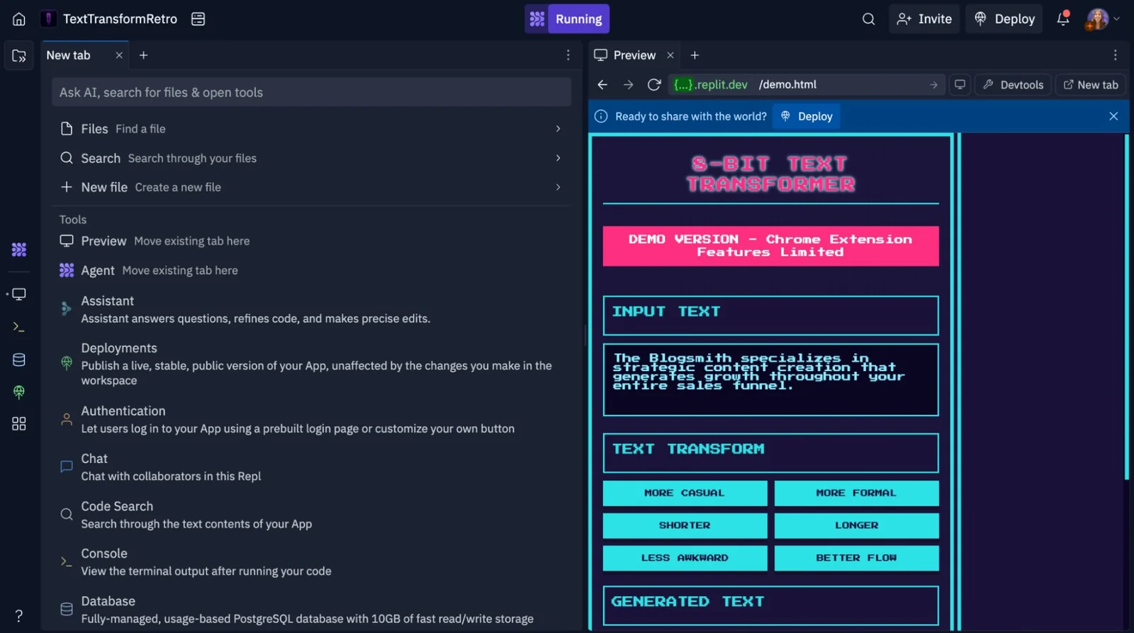 replit screenshot 1