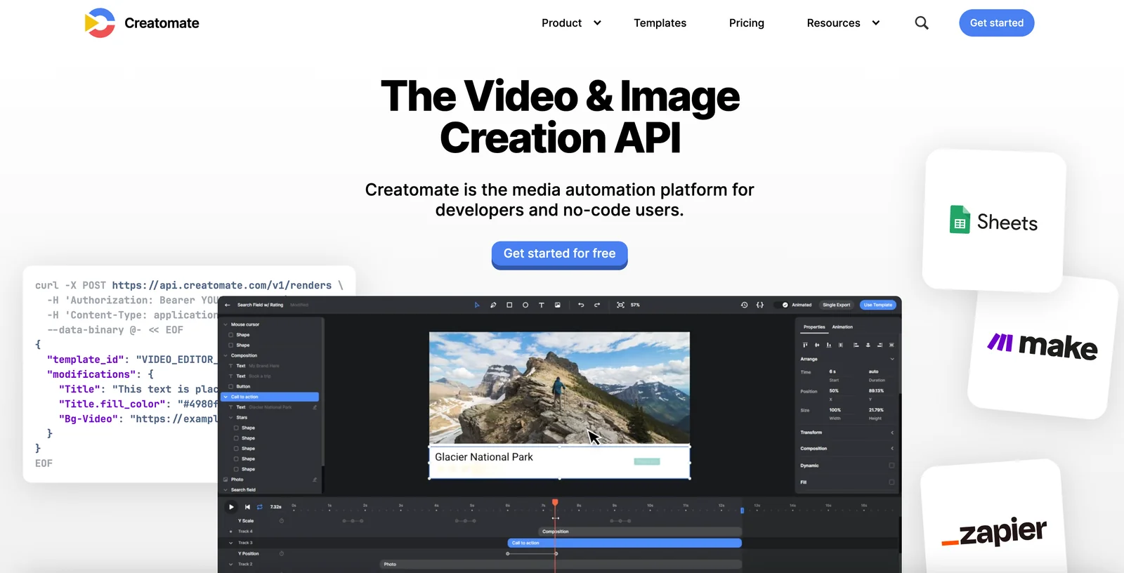 Creatomate screenshot 1