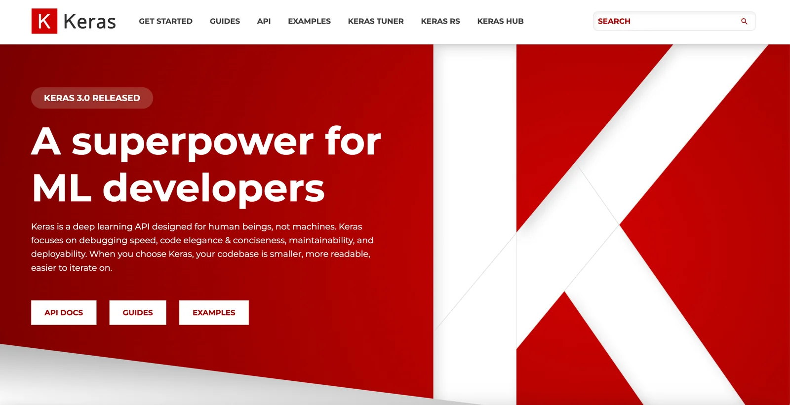 Keras screenshot 1