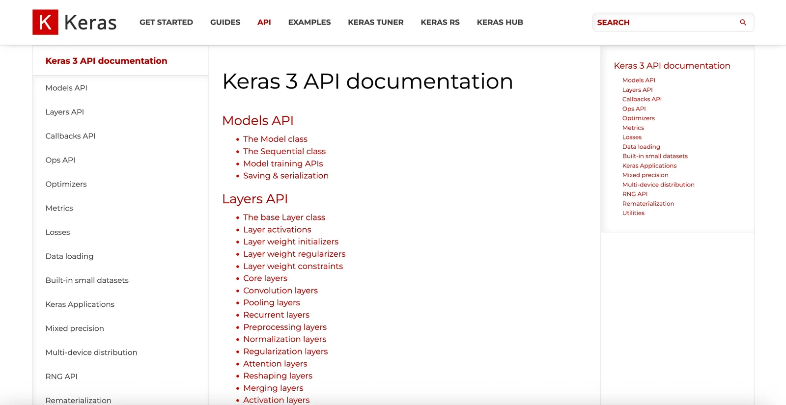 Keras screenshot 3