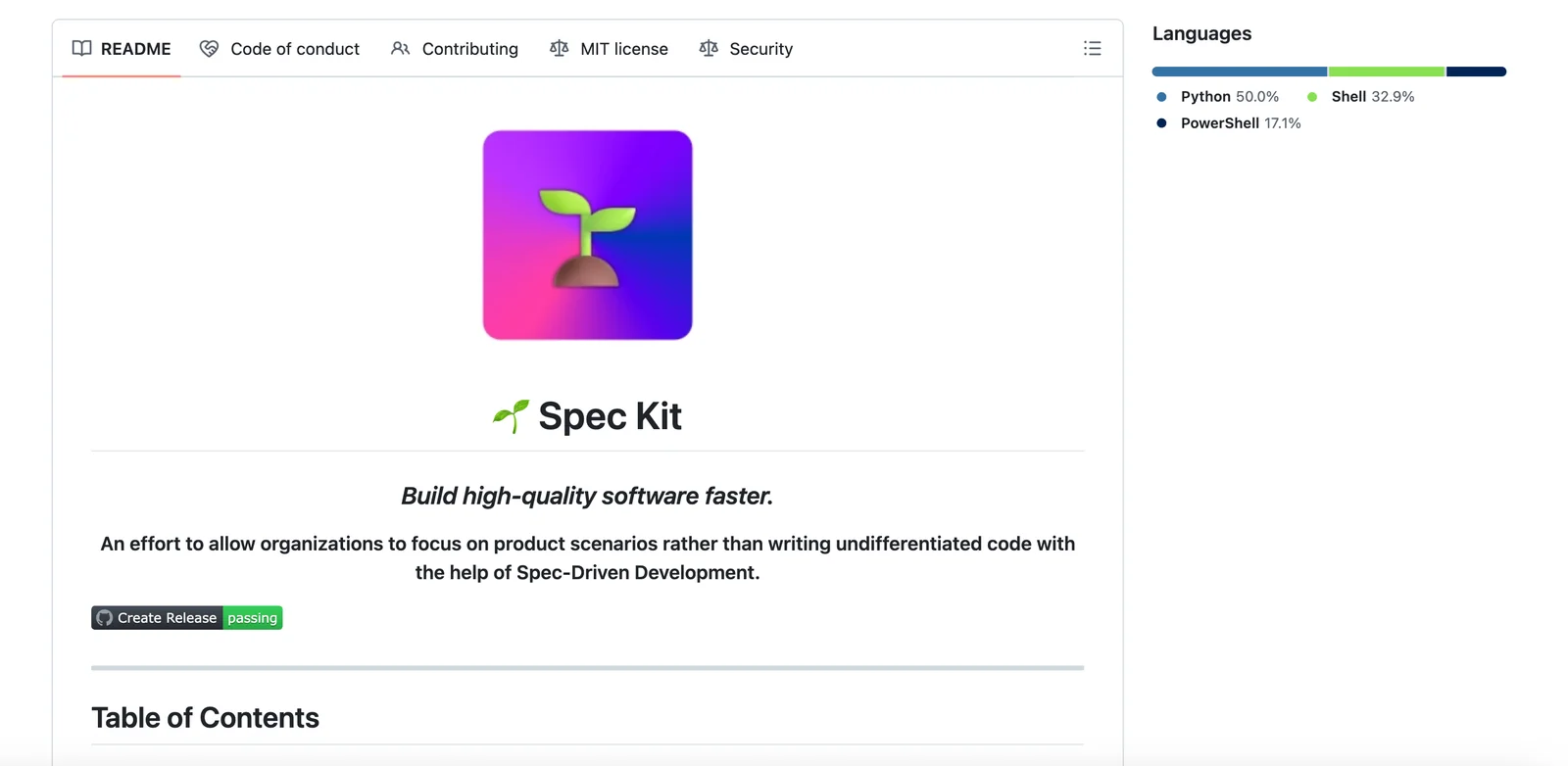 Spec Kit screenshot 1
