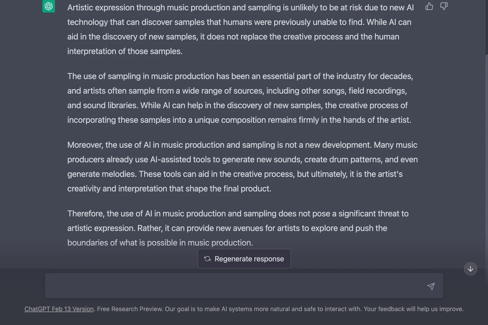 ChatGPT screenshot 3