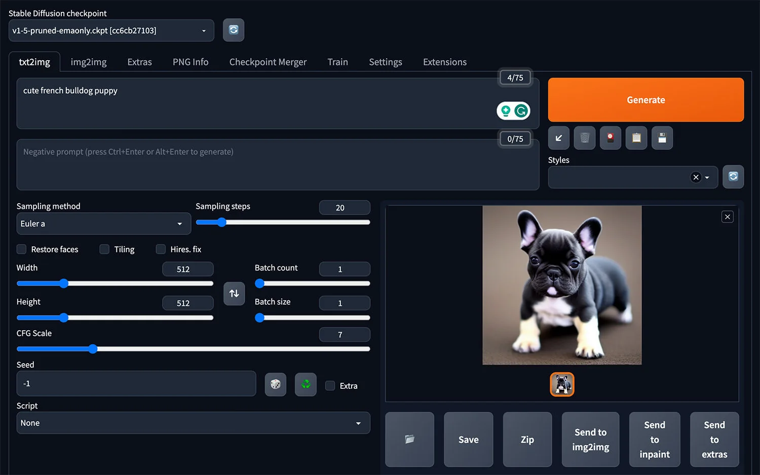 Stable Diffusion 3.5 screenshot 3
