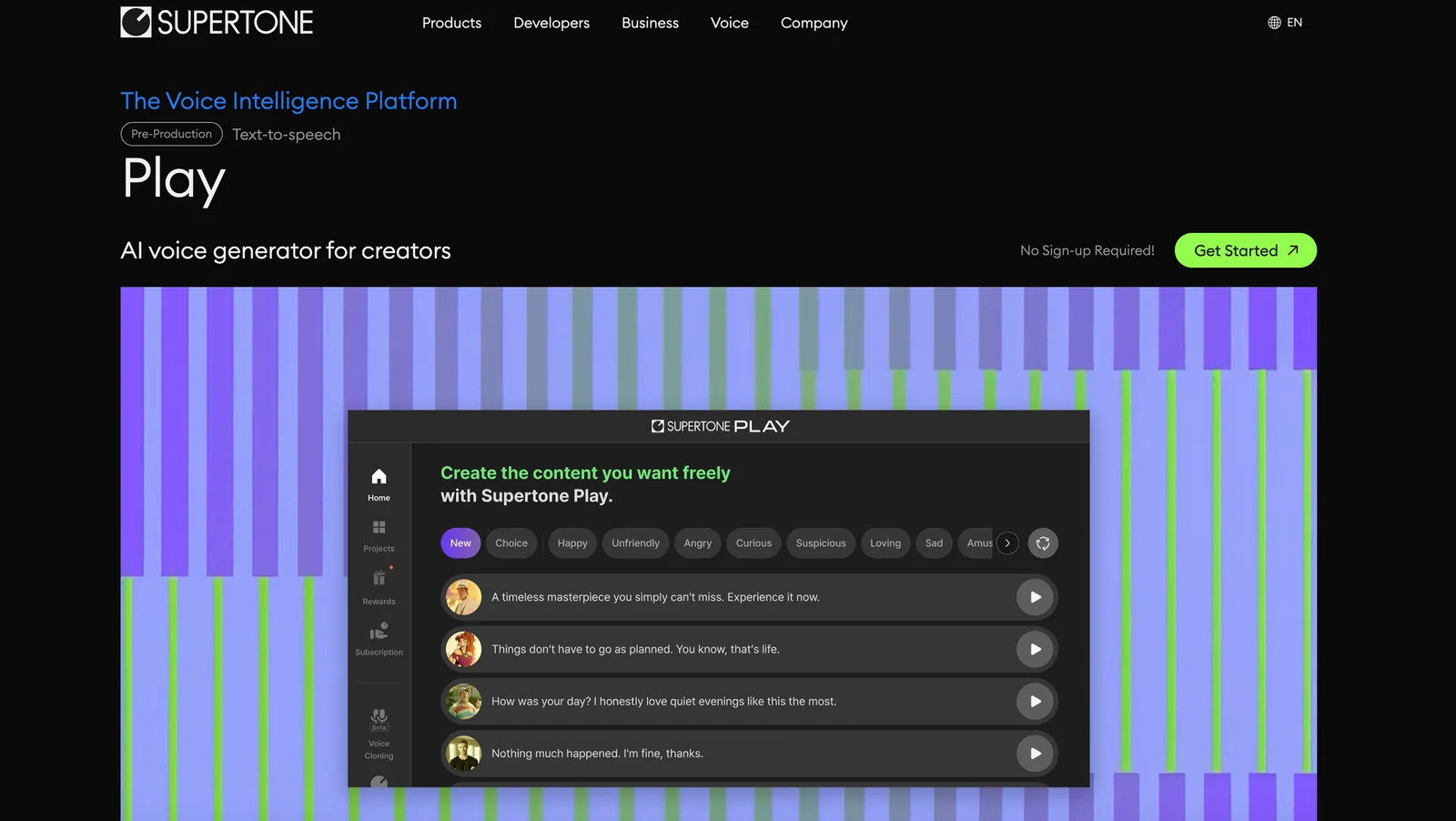 Supertone screenshot 1