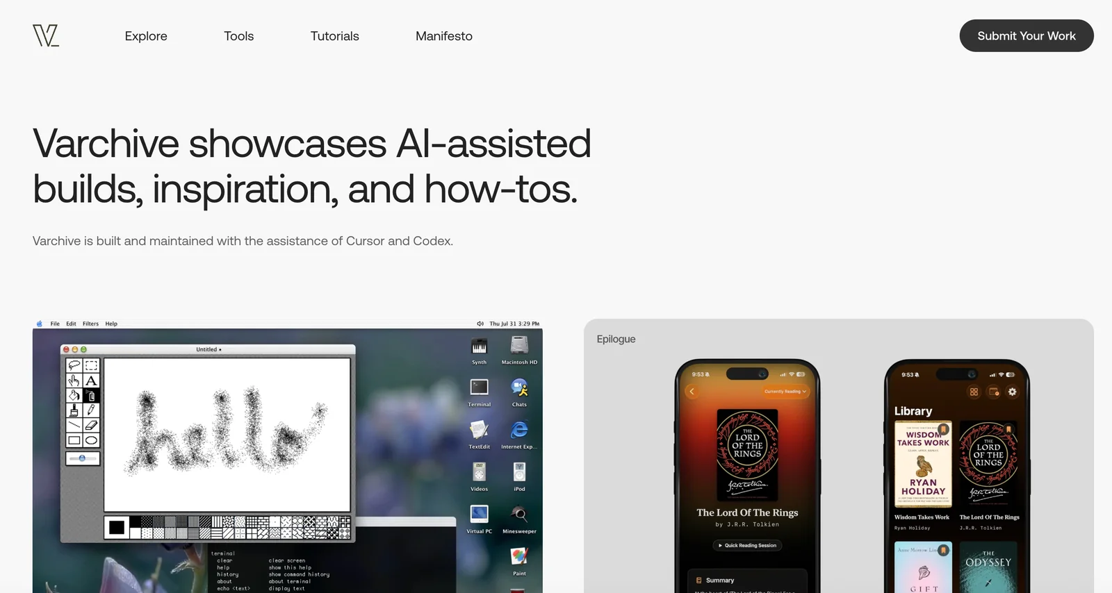 Varchive screenshot 1