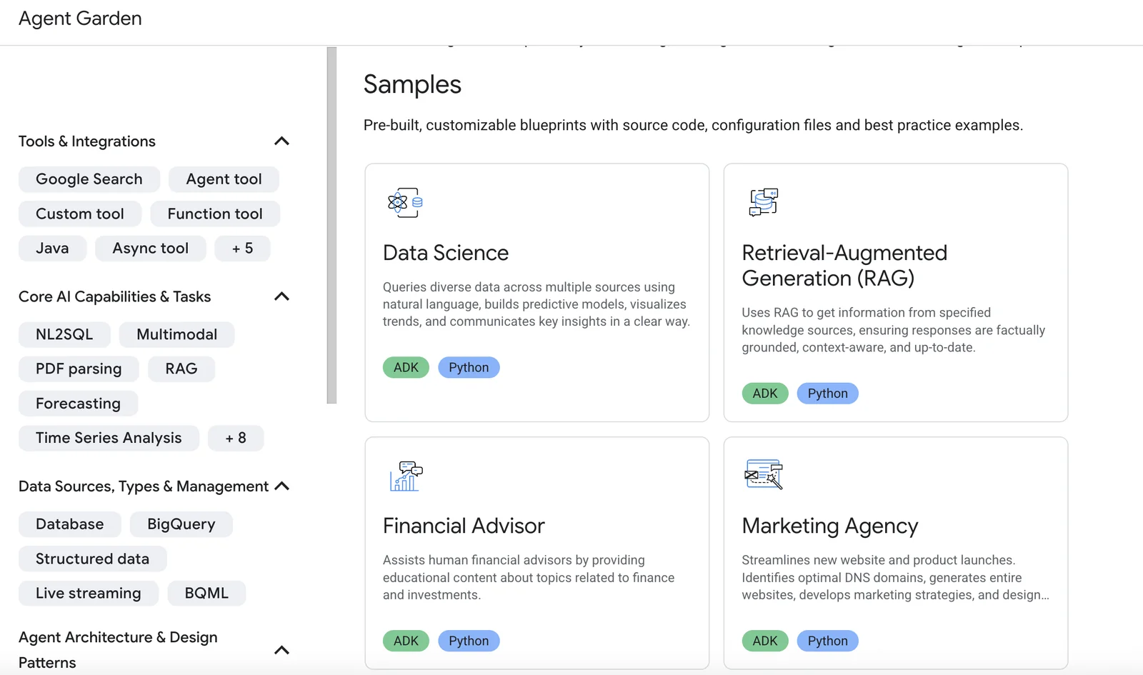 Vertext AI Agent Builder screenshot 3